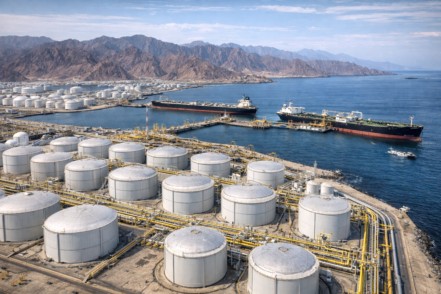 Fujairah Terminal Übersicht
