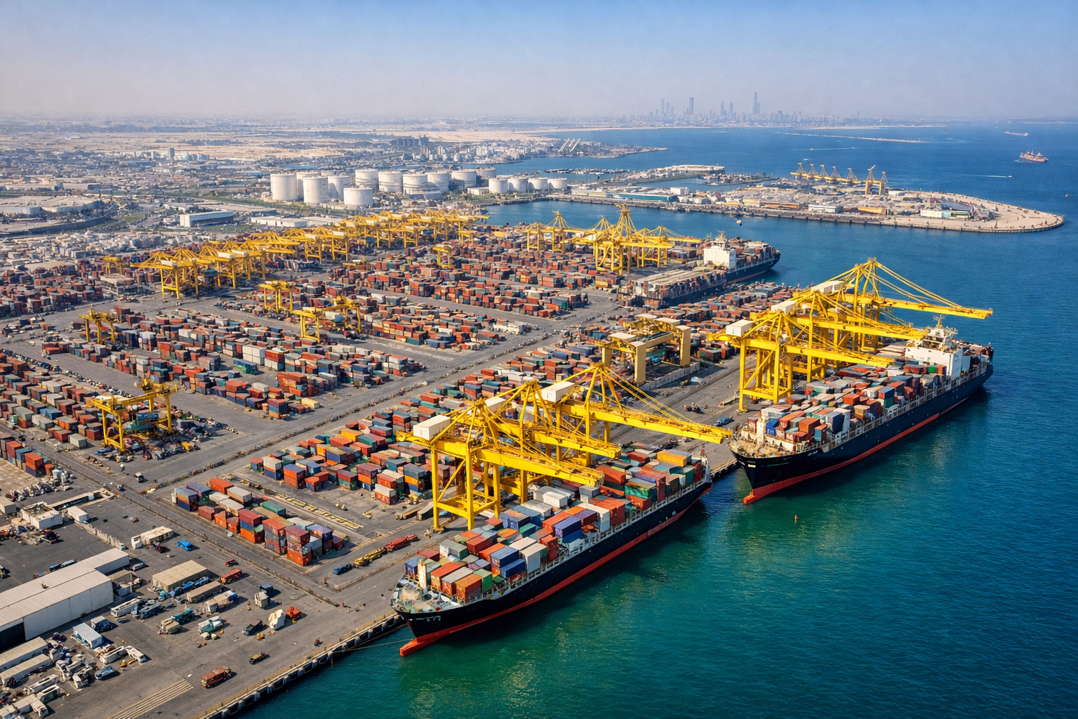 Jebel Ali Terminal Übersicht