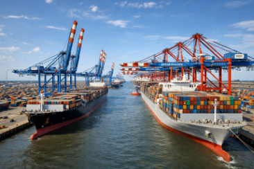 VLCC Tanker Entladung